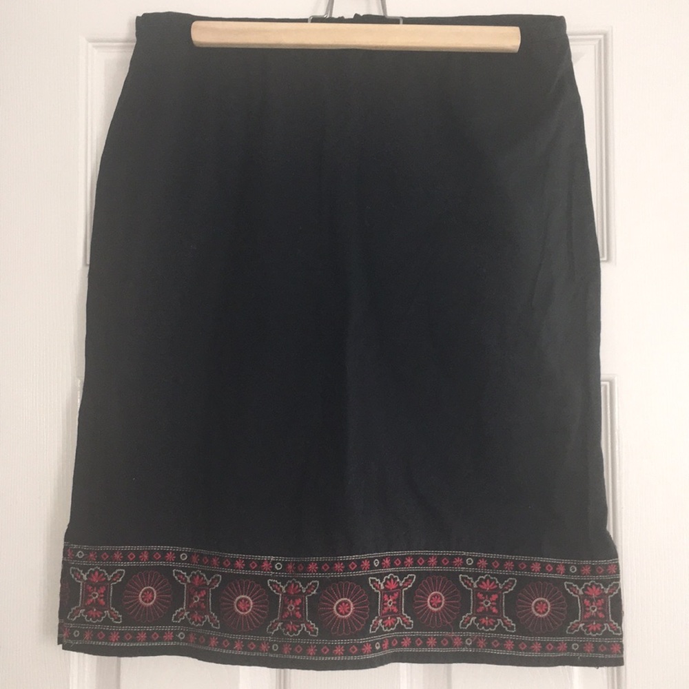 Liz Claiborne Petite Black Skirt